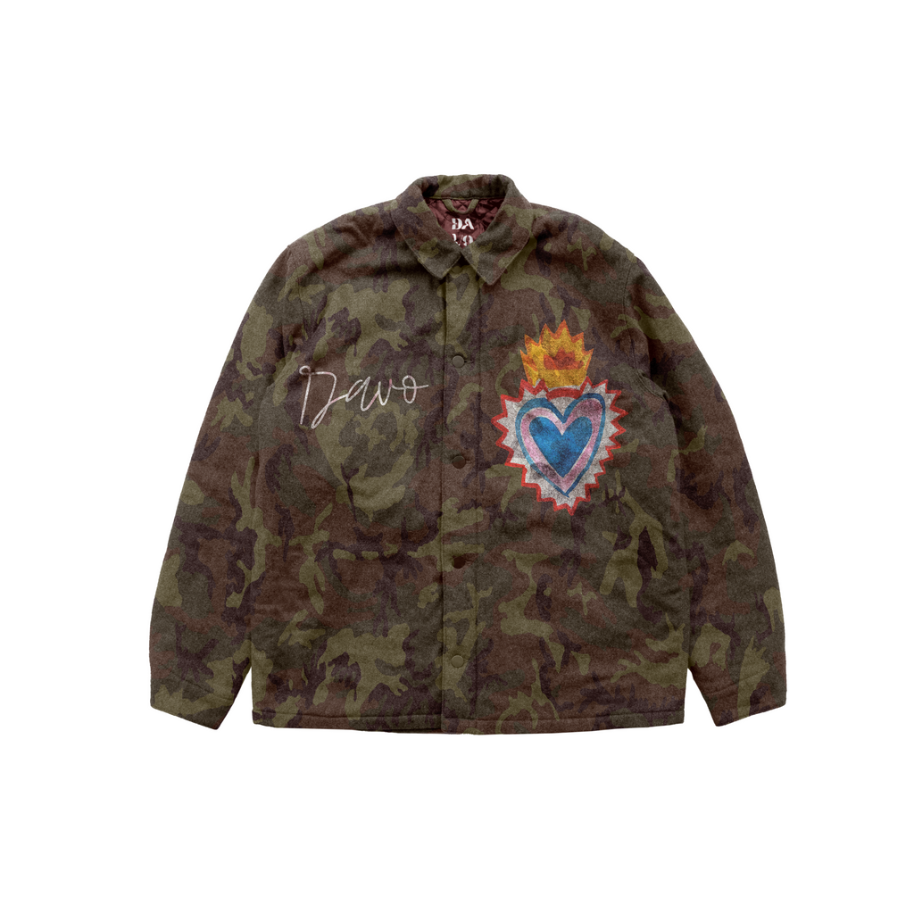 Sacred Heart Camo Jacket
